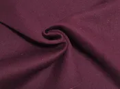 100% Wool Fabric Maroon 580GSM