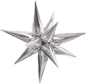 01244 – 26″ Exploding Star – Silver Air Fill Only Starburst Instruction 12 pcs/group