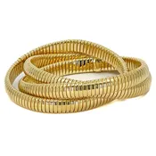 18kt Triple Bangle