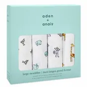 Aden & Anais 4-pack Classic Swaddles - Jungle Jam