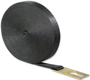 1" x 46' Ridge Strap with 1" Metal Anchor Bolt Slot Fitting - Web Strap Only