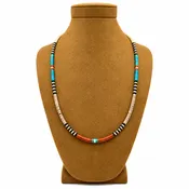 Gerard & Mary Calabaza Multicolor Heishi 20.5" Necklace