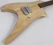 2024 Ergo Neo Electric Guitar, Natural, Hand-Made in USA!