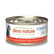 Almo Nature HQS Complete Chicken recipe with Duck in gravy, 70g/2.47oz