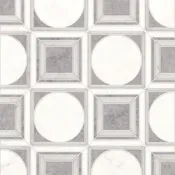 Afyon Grey, Afyon White, Dolomite Multi Finish Cicero Marble Mosaic (MYS)
