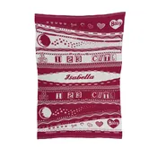 Personalized Sensory Knit Baby Blanket – Custom Name Blanket for Infants, 4 Colors, Made in USA