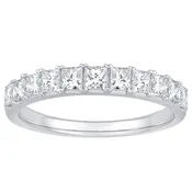 11-Stone Princess Diamond Band