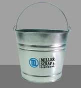 Galvanized Metal Bucket For Sale - 10 Qt Tin Beer &amp; Ice Buckets