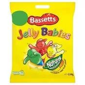 Bassetts Jelly Babies 130g Bag x 10