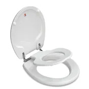 TinyHiney Potty 2-in-1 Toilet Seat with Built-In Child Seat, Round