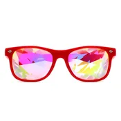 067 - Square Kaleidoscope Prism Lens Festival Novelty Sunglasses