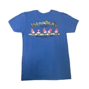 Islanders Mooning Pigs T-Shirt - Heather Royal Blue