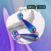SKU: 1008 Geometric Water Drop Earrings