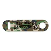 Bar Style Honky-Tonk Personalized Bottle Opener with Name