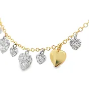 Charming Heart Pendant Necklace MeiraT