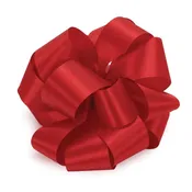#100 McGinley Satin Holiday Red Satin Lustre Ribbon - 4" Wide, 50 Yards Long | 1 Spool