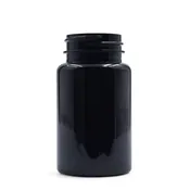 100 cc Dark Amber PET Round Packers (C/T) 38-400