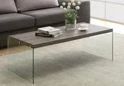 Modern Glass CT - Taupe