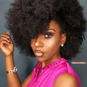 KINKY COMBER WEFTED HAIR