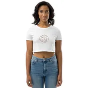 Find me in the Hidden Forest Organic Crop Top