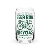 Beer Run Glass