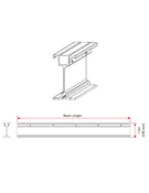 7.5" Aluminum Stringer - Direct Scaffold Supply | DSS Scaffolding, Formwork, Shoring