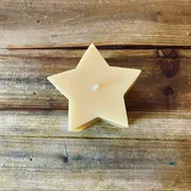 Beeswax Five Pointed Star Candle