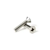 10-32 x 3/8 Phillips Flat Head Machine Screw 18-8 Stainless Steel
