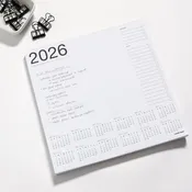 2026 Smart Deck Desktop Calendar