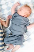 2-Piece Blue Kimono Set (Baby Boy)