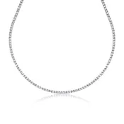 10.03 Carats Lab Grown Diamond Tennis Necklace