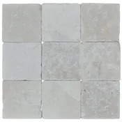 Botticino Beige Classic Tumbled Marble Mosaic Tiles