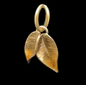 Double Leaf Charm — Judith Kinghorn Design