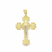 10K GOLD CROSS DIAMOND CUT