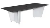 Array Conference Table 8ft W x 47in D with Power Data Grommets and Wire Management