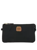 3-pocket clutch bag in recycled fabric