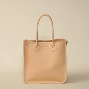 Aero Structured Tote in Natural
