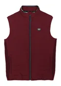 Bodywarmer homme matelassé bordeaux