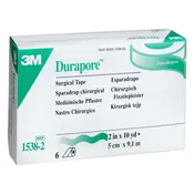 3M Durapore Silk-Like Cloth Surgical Tape — High-Strength, No-Stretch