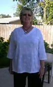 #395EM Star Fish and Palms This is USA 100% Cotton
