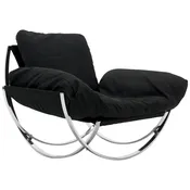 Chrome and Canvas "Apollo" Chair by Leonart Bender for Charlton, 1970s. — RETRO INFERNO