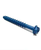 BLUE ¼ X 2 ¼ SLOTTED HEX WASHER HD QTY 100