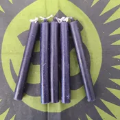 4” Black candle