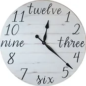 Lovecraft Farmhouse Wall Clock