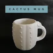 Cactus mug M35 — Painted Plate