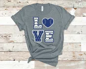 Baseball LOVE T-shirt