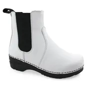 Aalbek Women's Chelsea Boot in White