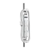 Antimicrobial Mounting Clamp for Medical-Grade Power Strips