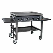 Blackstone 4 Burner Liquid Propane Outdoor Griddle Black