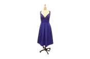 A-Line Midi Dress with Double Straps